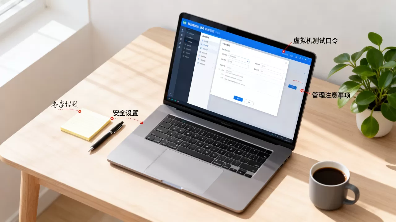 虚拟机测试口令是什么,安全设置与管理有哪些注意事项? 虚拟机测试口令是什么,安全设置与管理有哪些注意事项?