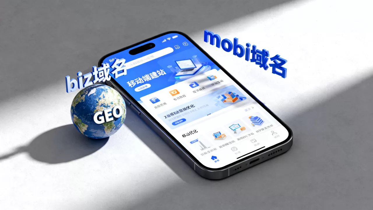 移动端建站选biz还是.mobi域名,哪个更利于GEO? 移动端建站选biz还是.mobi域名,哪个更利于GEO?