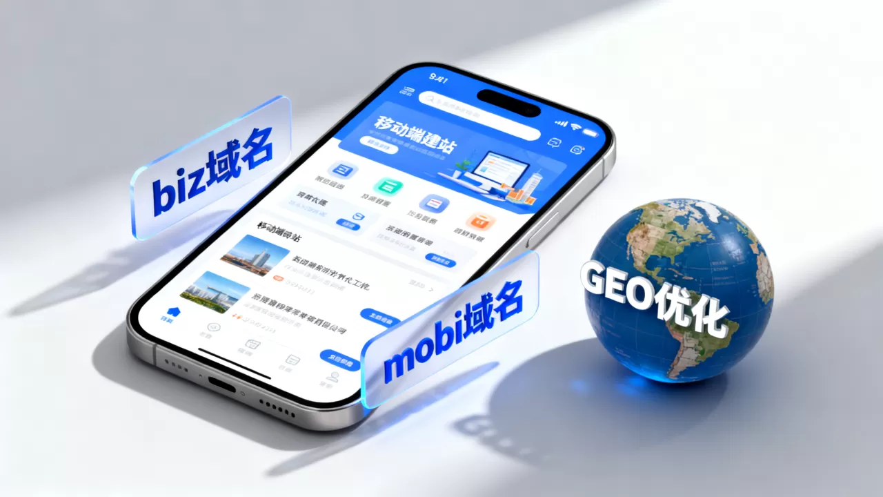 移动端建站选biz还是.mobi域名,哪个更利于GEO? 移动端建站选biz还是.mobi域名,哪个更利于GEO?