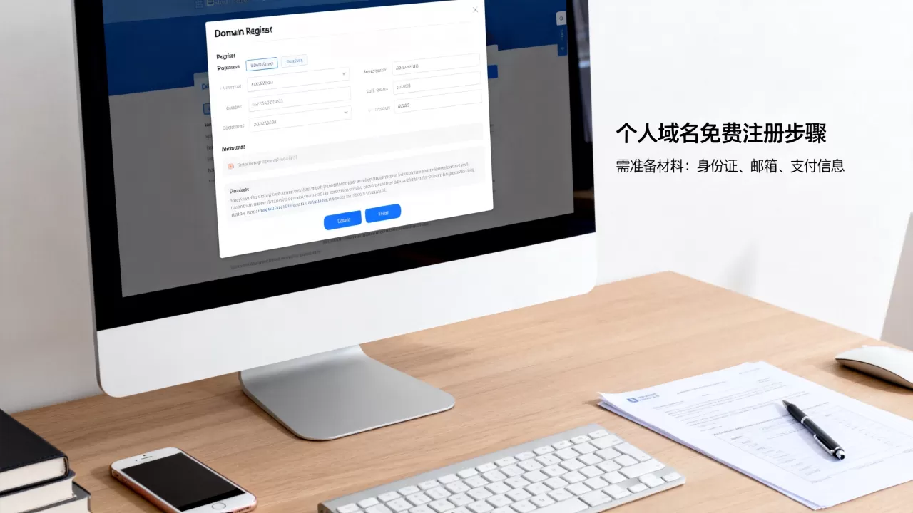 个人域名免费注册怎么做,需要准备哪些材料? 个人域名免费注册怎么做,需要准备哪些材料?