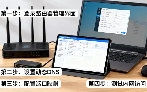 动态域名怎样实现内网访问？，配置步骤是什么？