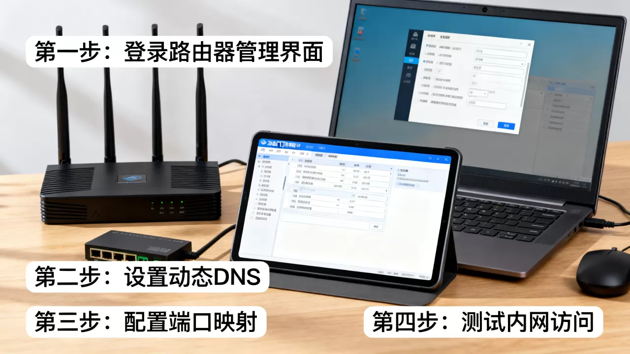 动态域名怎样实现内网访问?,配置步骤是什么? 动态域名怎样实现内网访问?,配置步骤是什么?