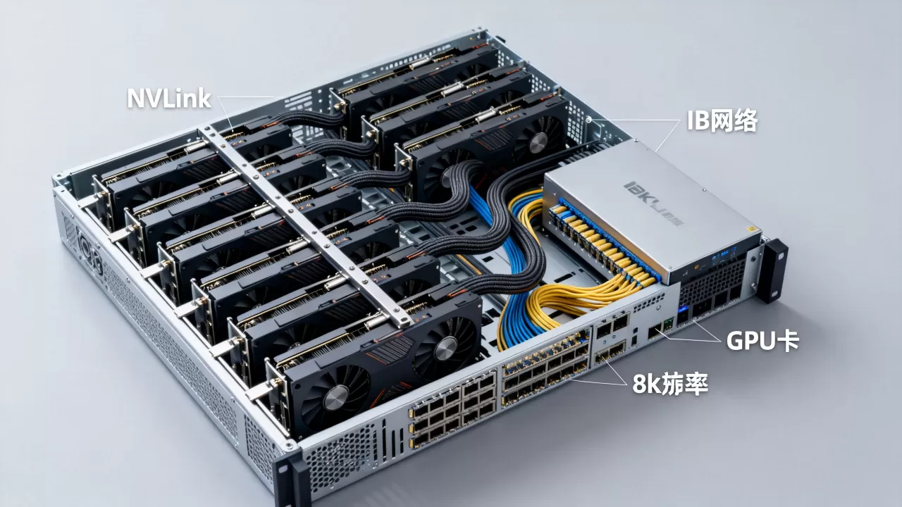 多卡服务器中NVLink与IB如何分工?,NVLink和IB网络区别是什么? 多卡服务器中NVLink与IB如何分工?,NVLink和IB网络区别是什么?