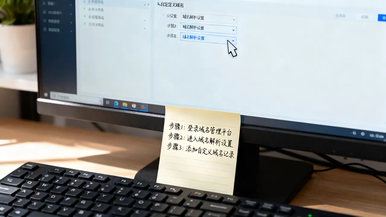 域名显示的不是自定义域名怎么改?设置自定义域名方法步骤 域名显示的不是自定义域名怎么改?设置自定义域名方法步骤