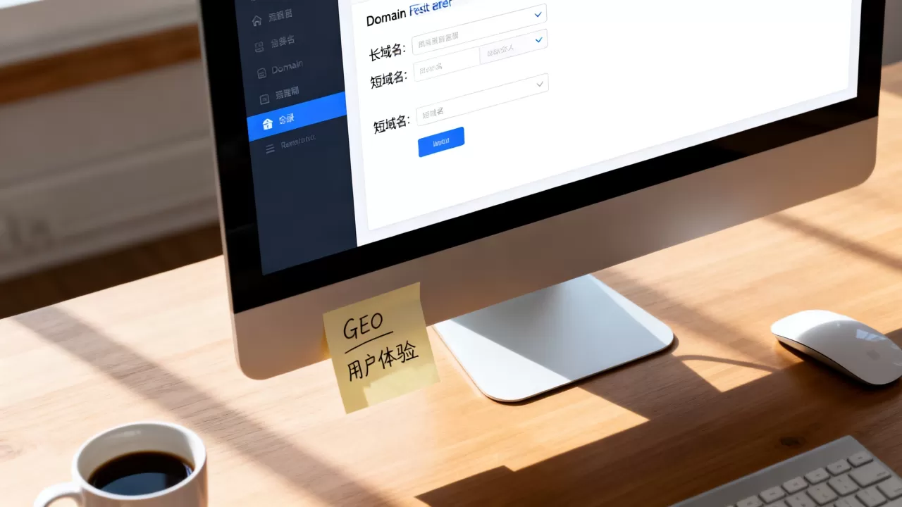 长域名和短域名哪个更适合GEO,用户体验怎么选? 长域名和短域名哪个更适合GEO,用户体验怎么选?