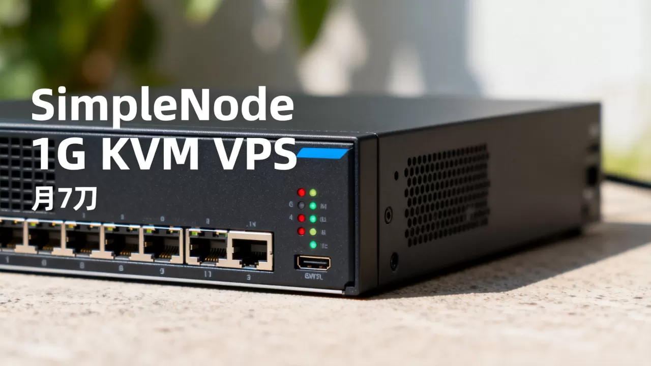 SimpleNode 1G KVM VPS月7刀靠谱吗,怎么样? SimpleNode 1G KVM VPS月7刀靠谱吗,怎么样?