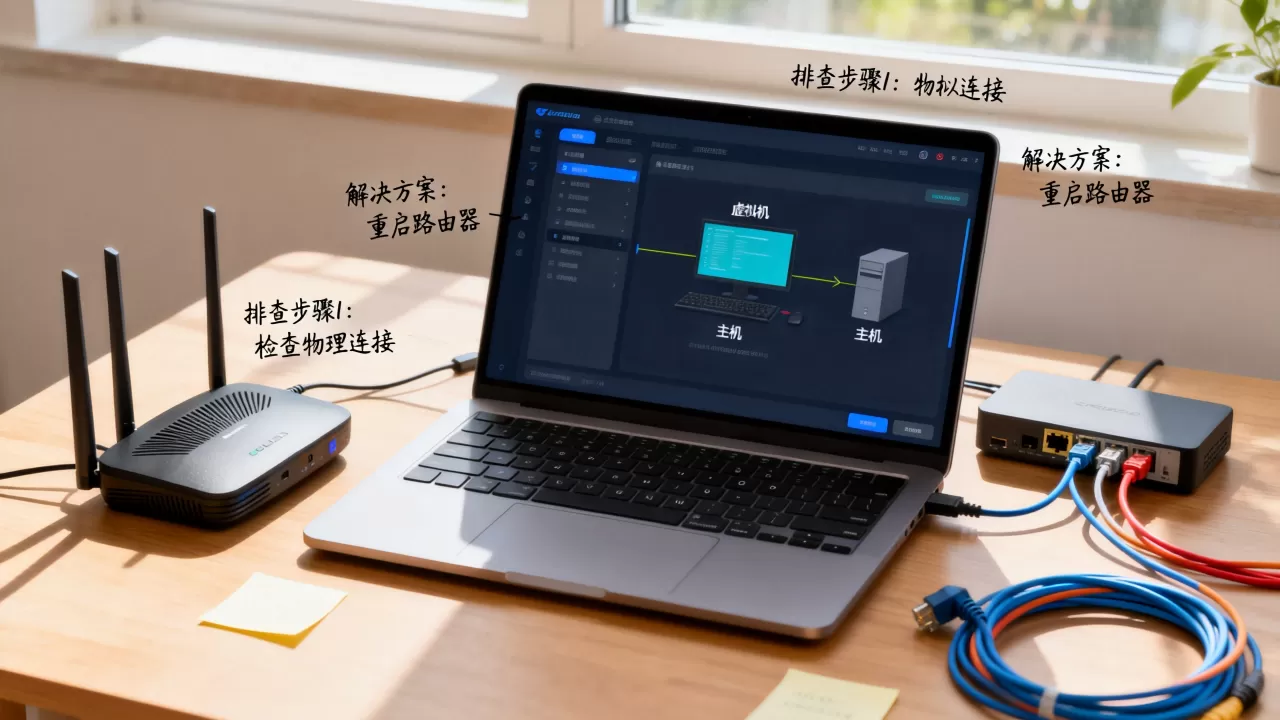 虚拟机不通主机怎么办?详细排查步骤和解决方案分享 虚拟机不通主机怎么办?详细排查步骤和解决方案分享