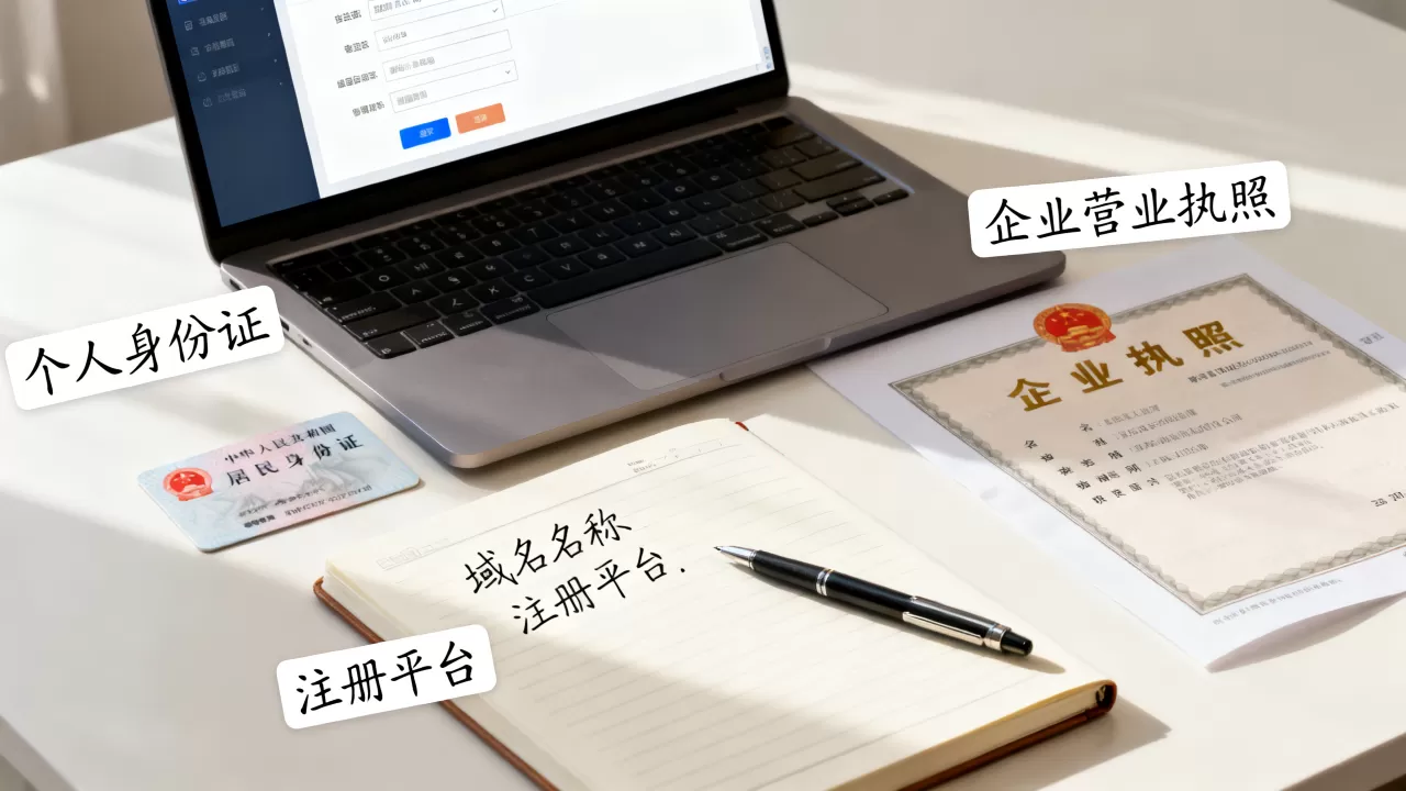申请域名需要哪些资料?新手怎么准备? 申请域名需要哪些资料?新手怎么准备?