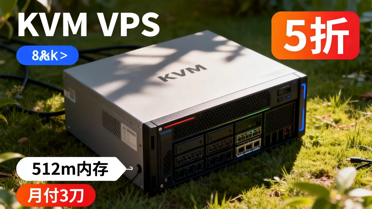 KVM VPS 5折512m内存月付3刀值不值,怎么样? KVM VPS 5折512m内存月付3刀值不值,怎么样?