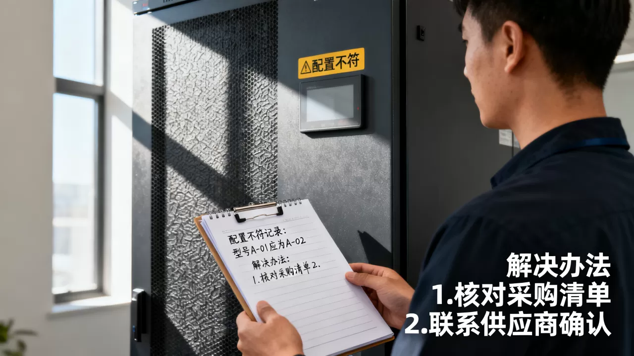 验收阶段发现配置不符怎么处理,有哪些解决办法? 验收阶段发现配置不符怎么处理,有哪些解决办法?