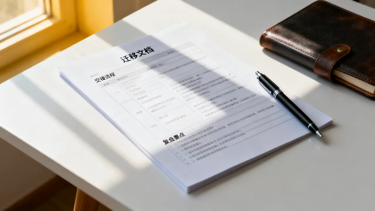 如何写清迁移文档让交接复盘都省心,交接文档怎么写? 如何写清迁移文档让交接复盘都省心,交接文档怎么写?