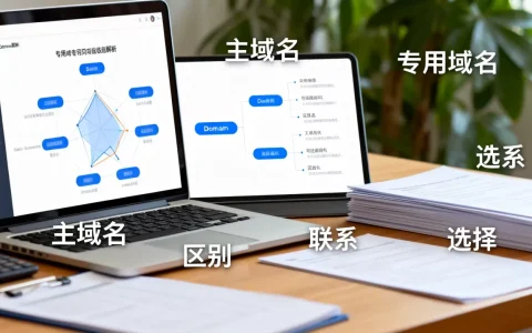 专用域名和主域名到底有什么区别和联系，怎么选择？