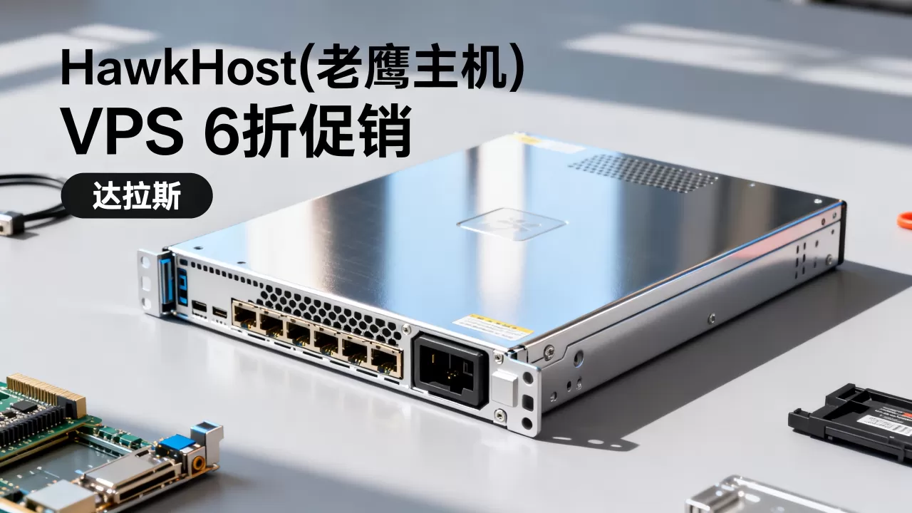 HawkHost(老鹰主机)-VPS 6折促销/达拉斯 HawkHost(老鹰主机)-VPS 6折促销/达拉斯