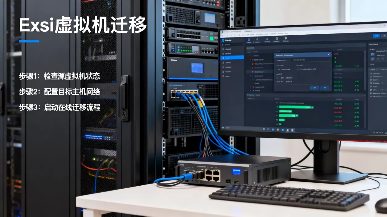 exsi虚拟机迁移不中断服务有哪些具体操作步骤? exsi虚拟机迁移不中断服务有哪些具体操作步骤?