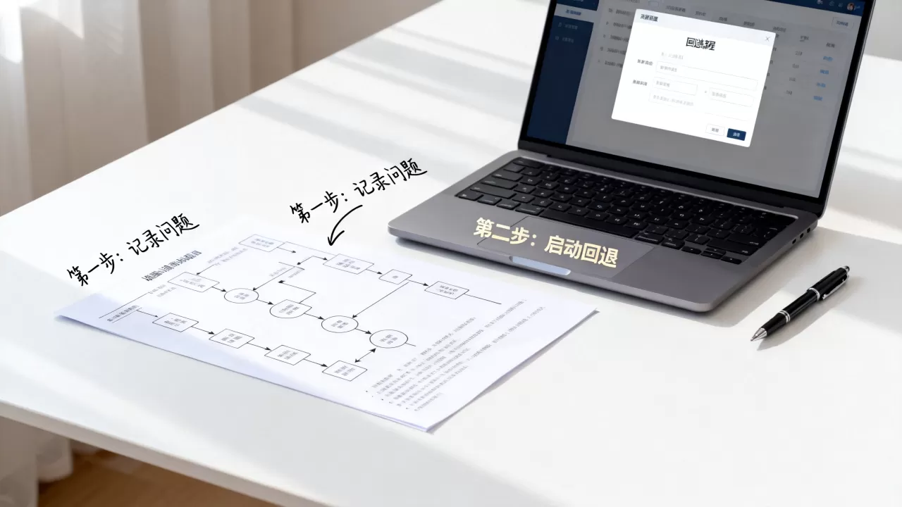 验收不通过的回退流程要提前写好 验收不通过的回退流程要提前写好