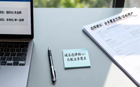 集团域名和国内域名有什么区别？如何选择更合适？
