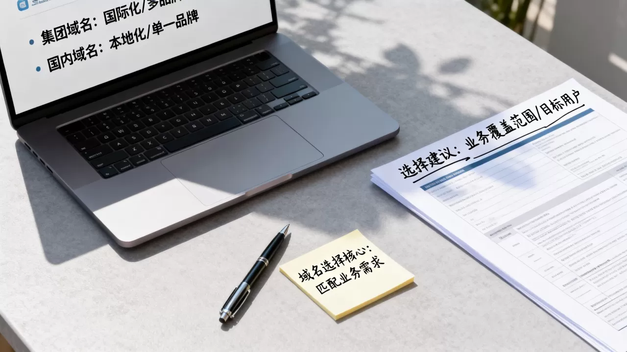 集团域名和国内域名有什么区别?如何选择更合适? 集团域名和国内域名有什么区别?如何选择更合适?