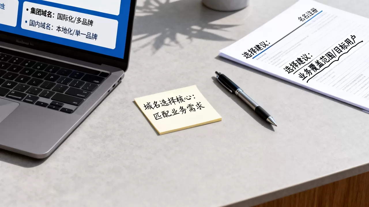 集团域名和国内域名有什么区别?如何选择更合适? 集团域名和国内域名有什么区别?如何选择更合适?