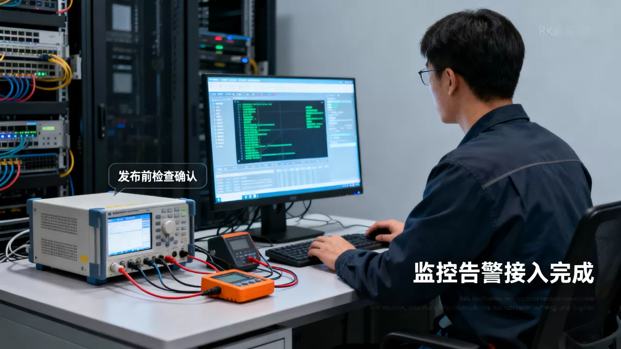 上线验收时为什么先接好监控告警再发布?需要注意什么? 上线验收时为什么先接好监控告警再发布?需要注意什么?