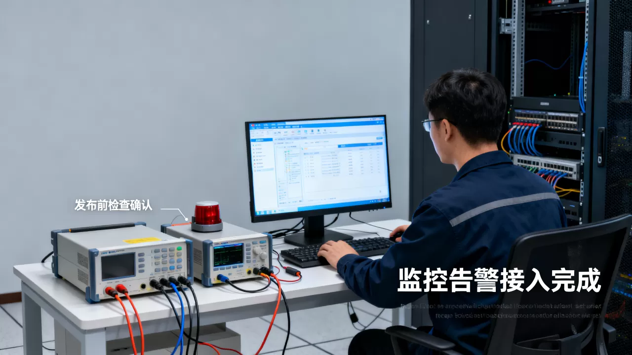 上线验收时为什么先接好监控告警再发布?需要注意什么? 上线验收时为什么先接好监控告警再发布?需要注意什么?