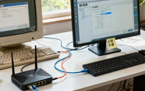 旧机迁新机怎样才能保证IP与端口不变？，有什么技巧？
