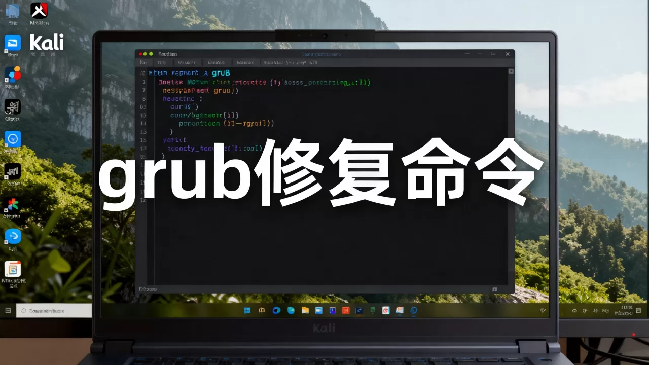 kali虚拟机grub怎么修复?,系统无法启动怎么办? kali虚拟机grub怎么修复?,系统无法启动怎么办?
