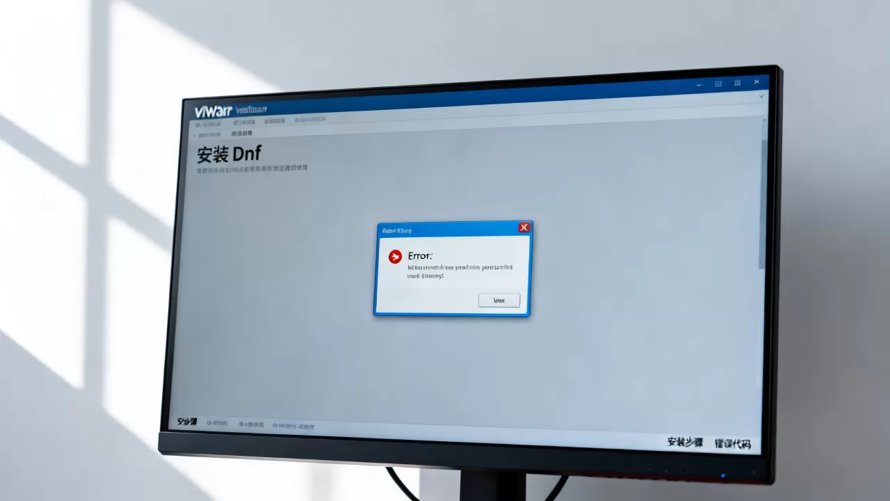 vmware虚拟机安装dnf为何总失败,怎么解决? vmware虚拟机安装dnf为何总失败,怎么解决?