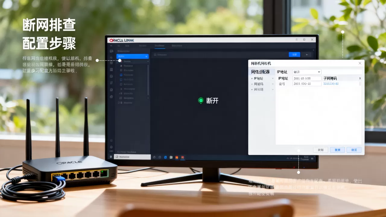 Oracle Linux虚拟机断网?,虚拟机网络怎么配置? Oracle Linux虚拟机断网?,虚拟机网络怎么配置?