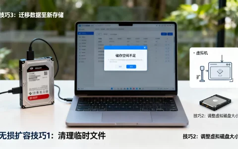 虚拟机储存大小不够用怎么办？教你3个无损扩容技巧