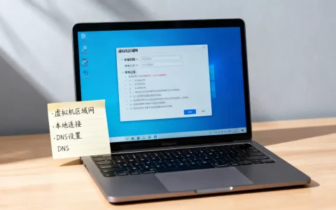 虚拟机区域网为何无法上网，本地连接DNS怎么设置