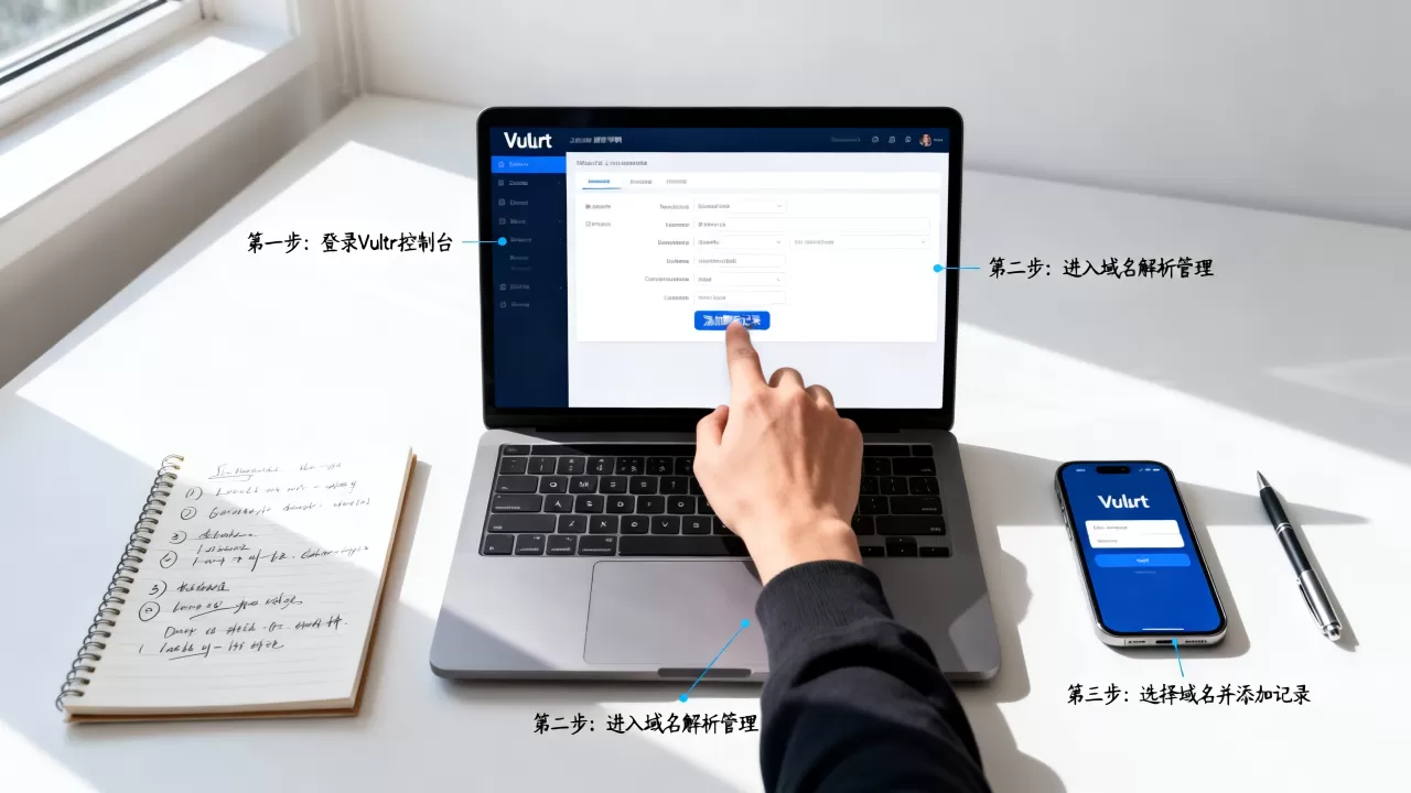 vultr域名解析如何操作,新手添加解析记录有哪些步骤? vultr域名解析如何操作,新手添加解析记录有哪些步骤?