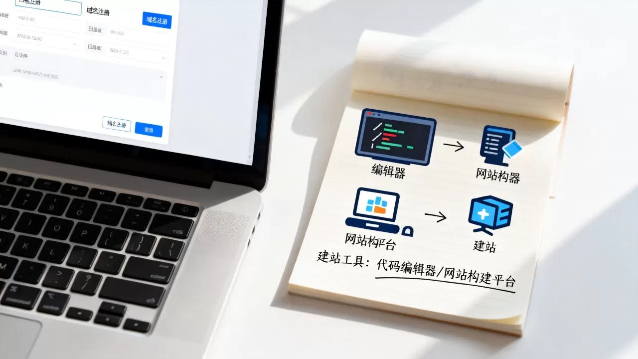域名注册后怎么建网站?,新手建站需要哪些工具? 域名注册后怎么建网站?,新手建站需要哪些工具?