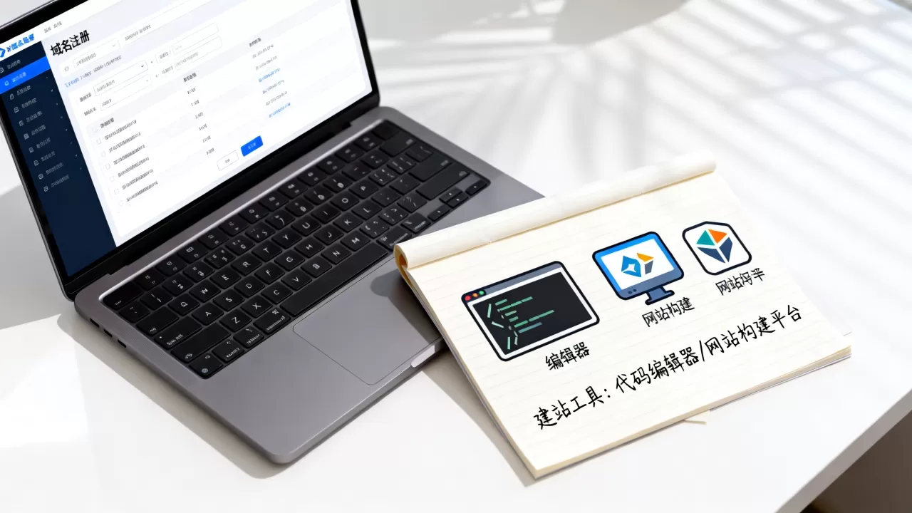 域名注册后怎么建网站?,新手建站需要哪些工具? 域名注册后怎么建网站?,新手建站需要哪些工具?