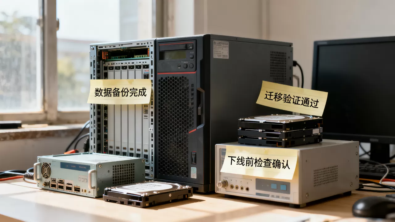旧服务器下线前必须确认哪些事?,数据备份与迁移注意什么 旧服务器下线前必须确认哪些事?,数据备份与迁移注意什么