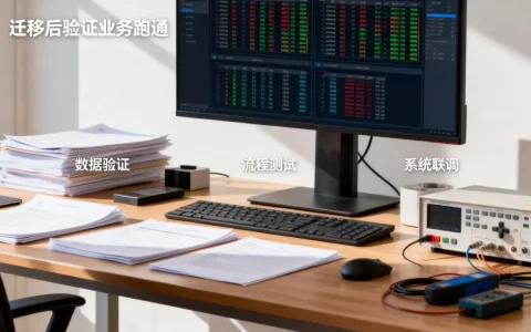 迁移后验证业务真正跑通的几项做法