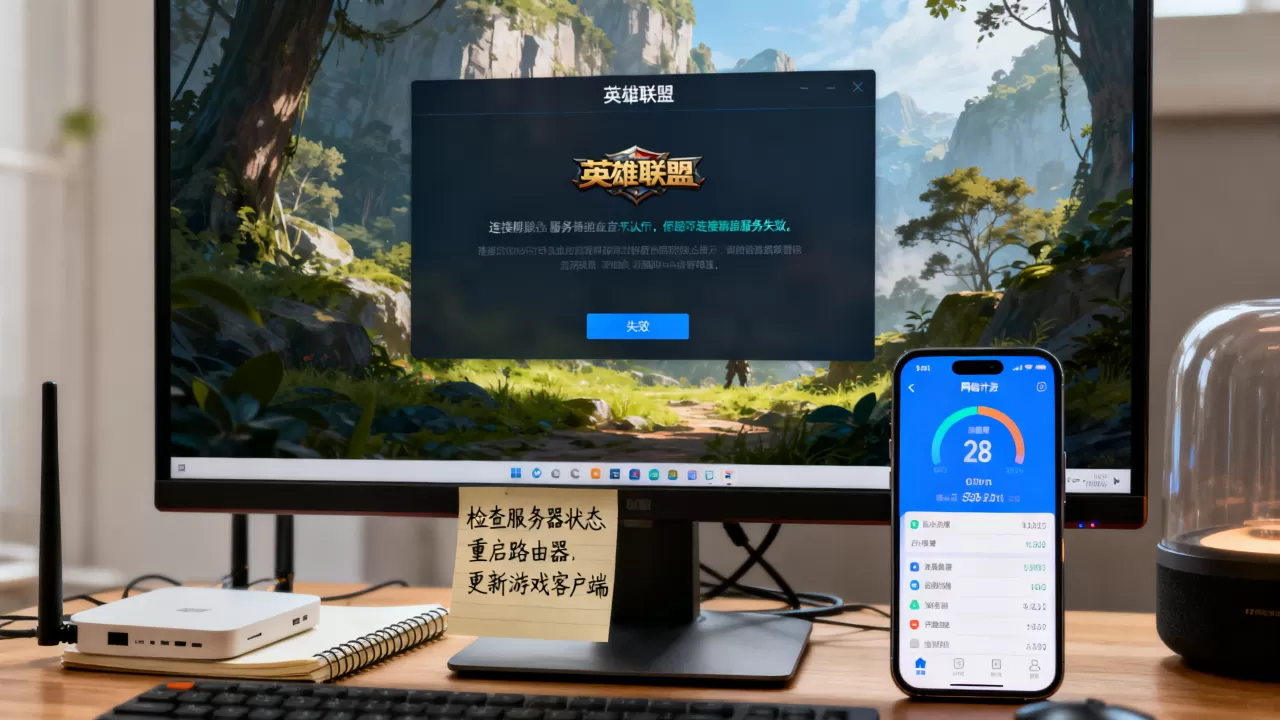 为什么电脑网络正常lol连接服务器失败,怎么办 为什么电脑网络正常lol连接服务器失败,怎么办