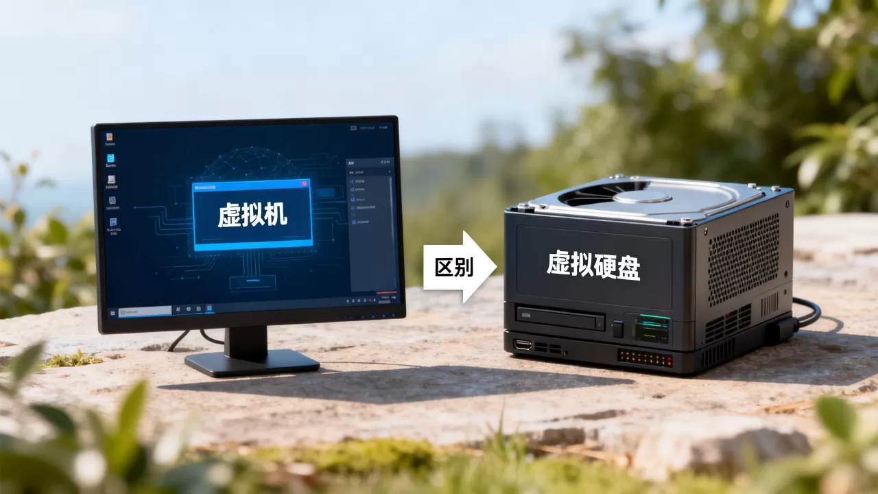 虚拟机就是虚拟硬盘吗,虚拟机与虚拟硬盘区别在哪? 虚拟机就是虚拟硬盘吗,虚拟机与虚拟硬盘区别在哪?