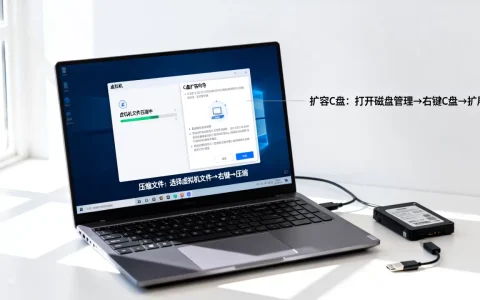 虚拟机文件太大如何压缩,虚拟机C盘空间不足怎么扩容