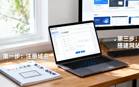 申请域名后应该怎么用，新手建站步骤有哪些？