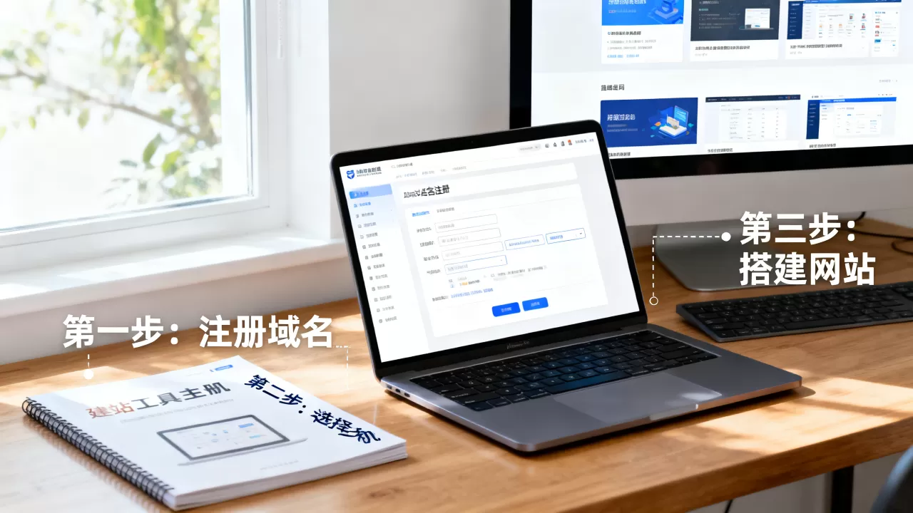 申请域名后应该怎么用,新手建站步骤有哪些? 申请域名后应该怎么用,新手建站步骤有哪些?