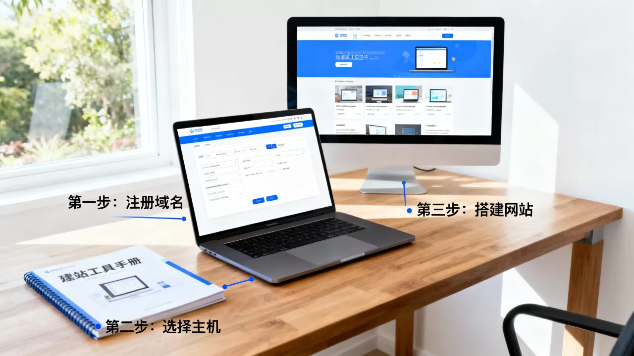 申请域名后应该怎么用,新手建站步骤有哪些? 申请域名后应该怎么用,新手建站步骤有哪些?