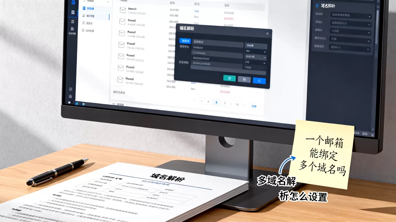 一个邮箱能绑定多个域名吗,多域名解析怎么设置? 一个邮箱能绑定多个域名吗,多域名解析怎么设置?