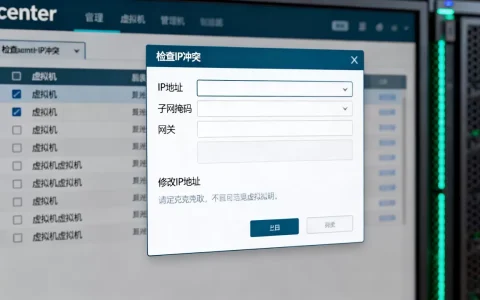 vcenter虚拟机克隆后IP冲突怎么办？,如何修改IP地址？