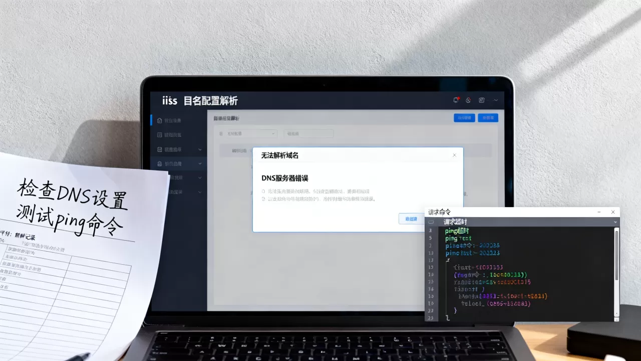 iis域名配置解析时常见错误有哪些,如何排查? iis域名配置解析时常见错误有哪些,如何排查?
