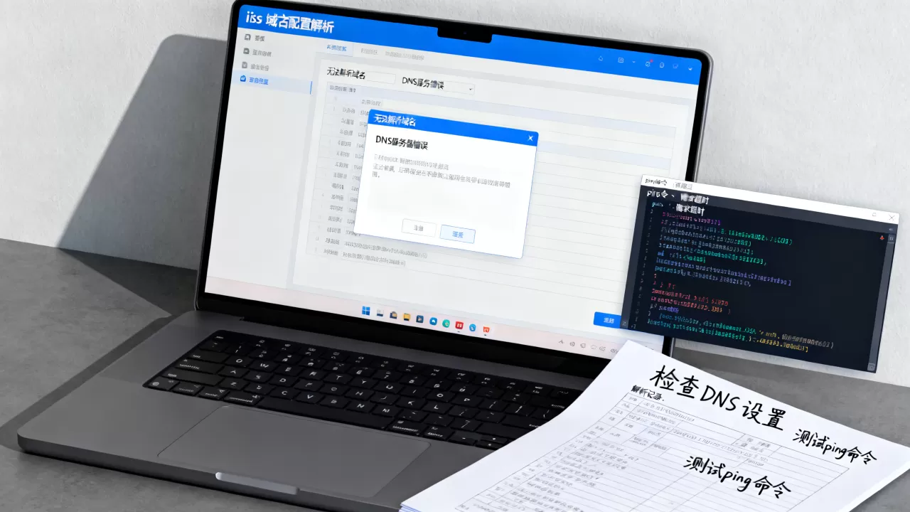 iis域名配置解析时常见错误有哪些,如何排查? iis域名配置解析时常见错误有哪些,如何排查?