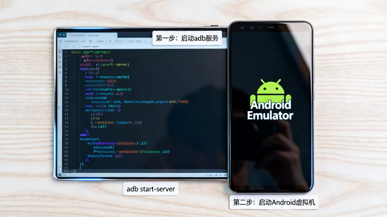 adb如何启动Android虚拟机?详细命令步骤是怎样的? adb如何启动Android虚拟机?详细命令步骤是怎样的?