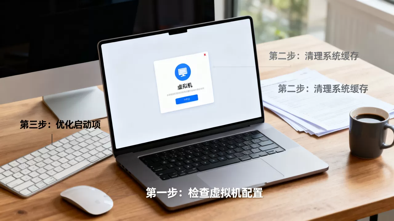 虚拟机开机过慢怎么办?教你3步解决卡顿问题 虚拟机开机过慢怎么办?教你3步解决卡顿问题