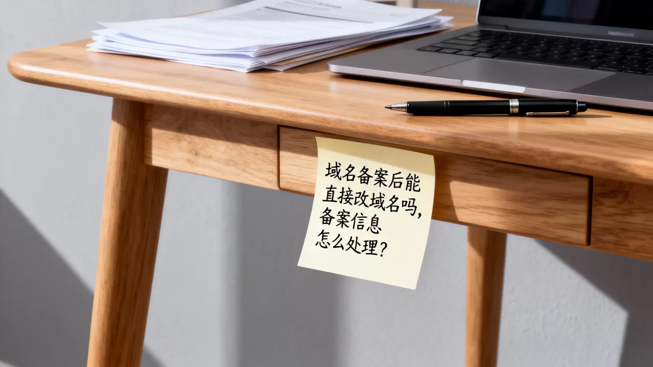 域名备案后能直接改域名吗,备案信息怎么处理? 域名备案后能直接改域名吗,备案信息怎么处理?