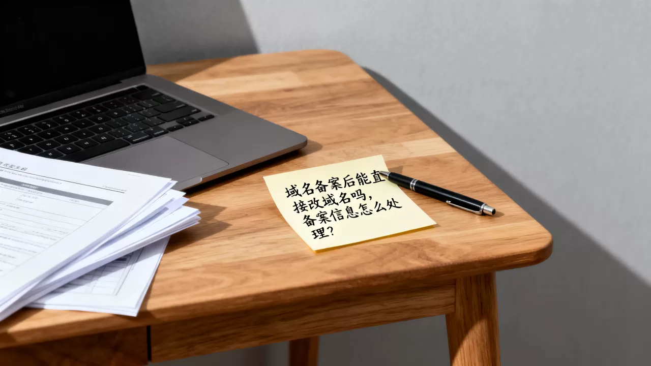 域名备案后能直接改域名吗,备案信息怎么处理? 域名备案后能直接改域名吗,备案信息怎么处理?