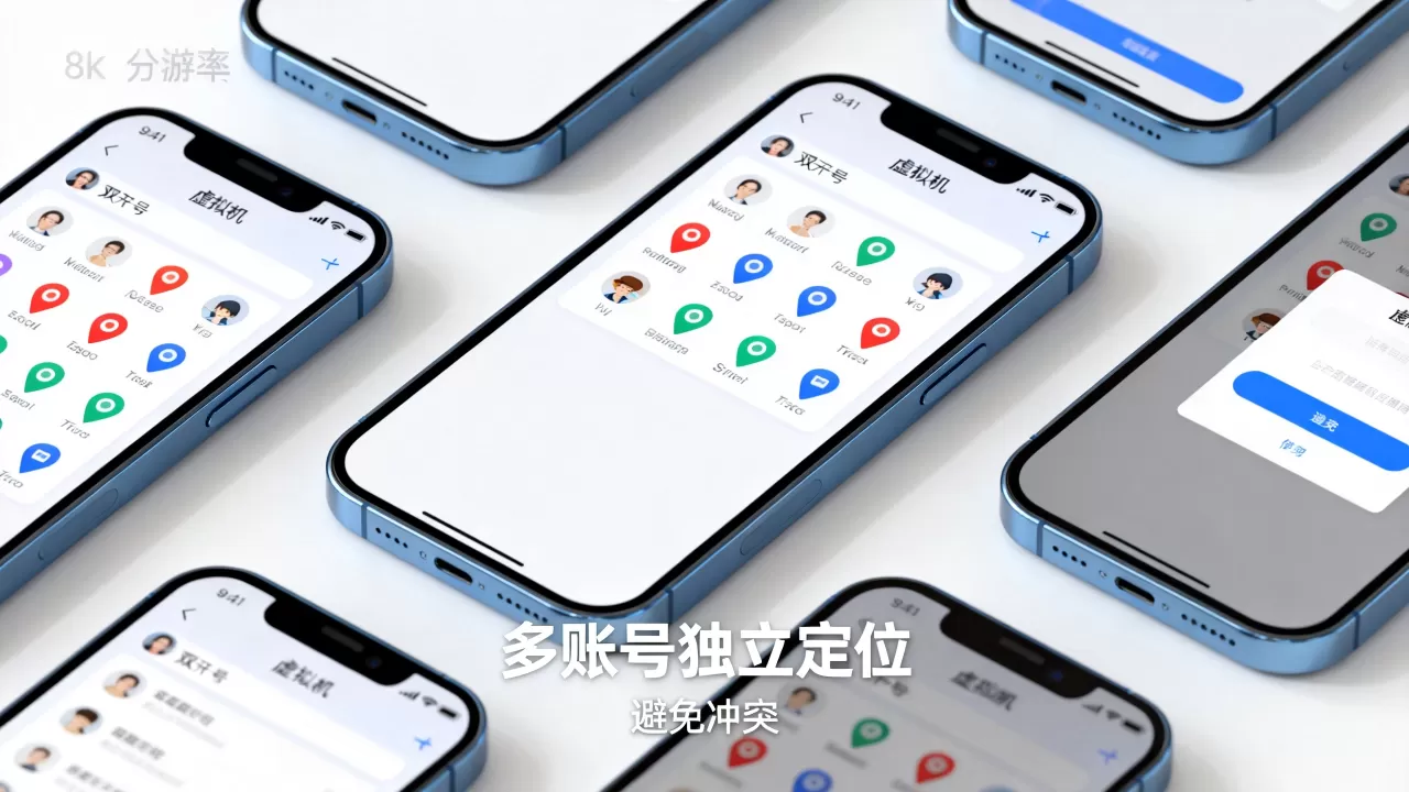 双开定位虚拟机如何实现多账号独立定位?,怎么避免冲突? 双开定位虚拟机如何实现多账号独立定位?,怎么避免冲突?